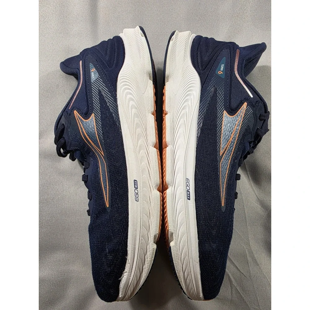 Altra Torin 6 Running Shoes Women 8 Navy Blue Orange Comfort Sneakers